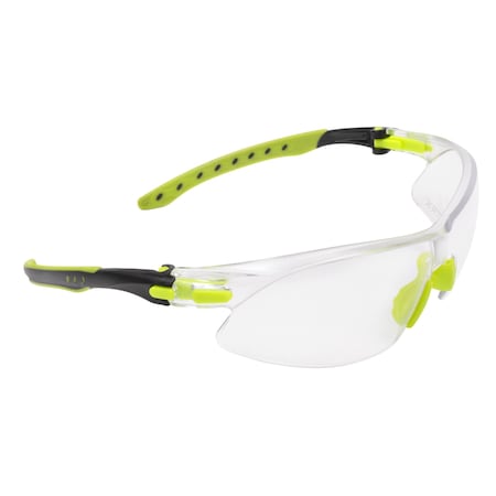 Ultrx Keen Safety Glasses, Youth, Lime Green 4140